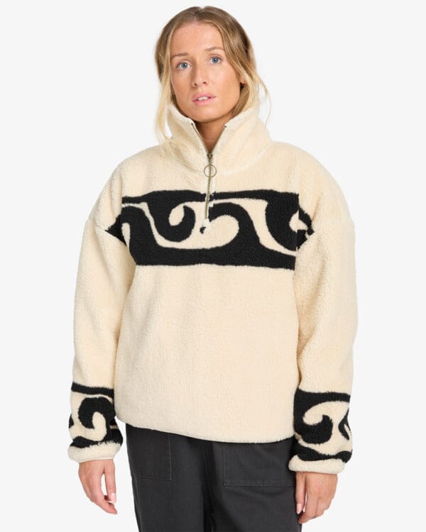 Don't You Fleece - Whitecap Women's Hoodies & Sweatshirts Billabong