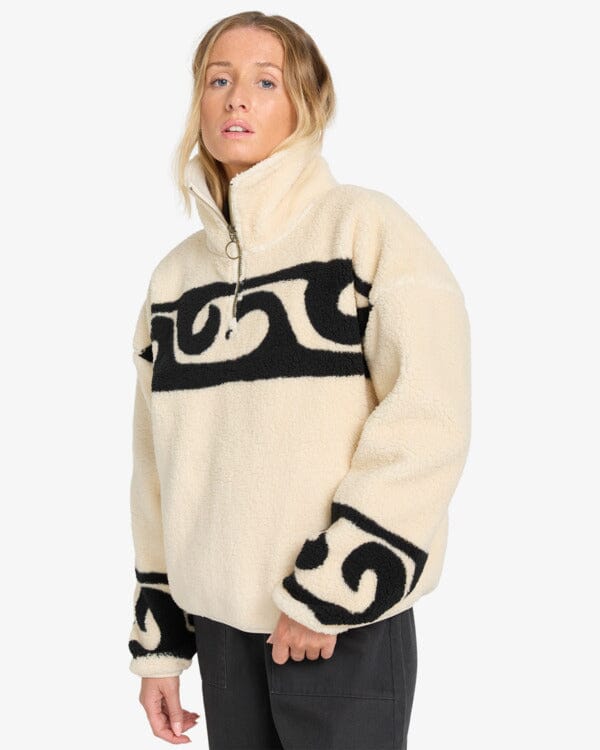 Don't You Fleece - Whitecap Women's Hoodies & Sweatshirts Billabong