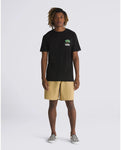Down Time Short Sleeve Tee - Black Men's T-Shirts & Vests Vans 