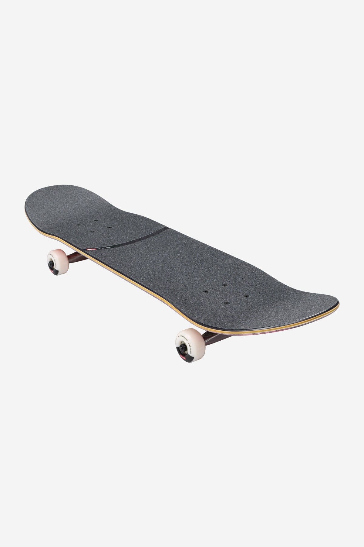 Downtown Doom Skateboard 8.00" - Silver/Red Skateboards Globe