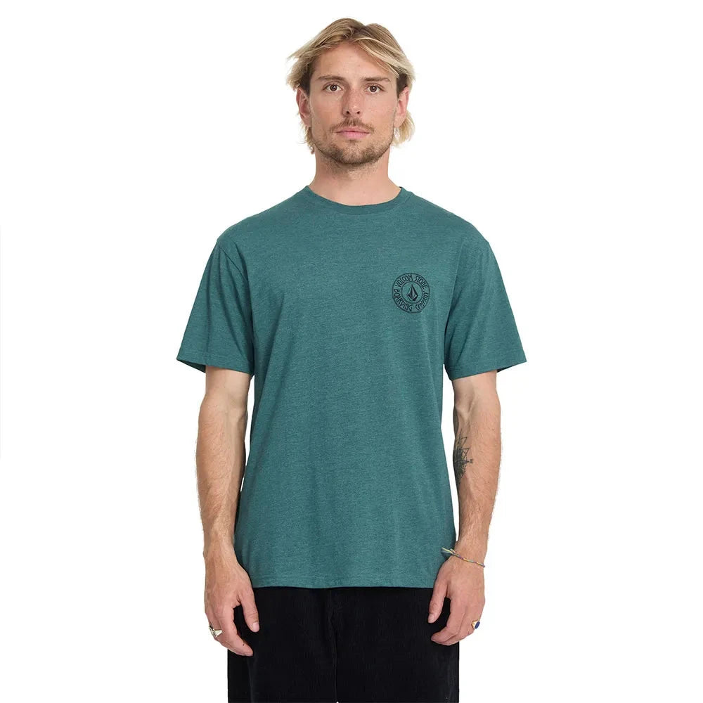 Drain You Tee - Rifle Green Men's T-Shirts & Vests Volcom S