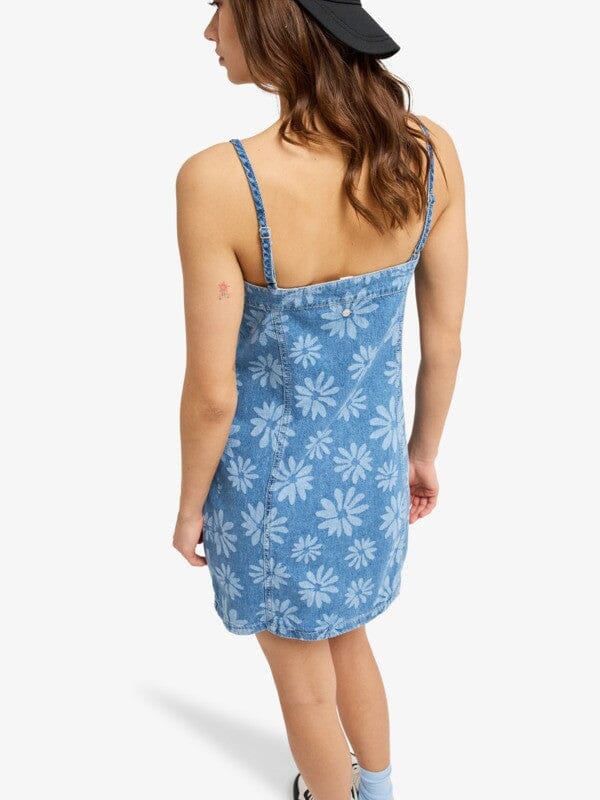 Dreamy Daze Denim Dress - Surf Wash Women's Dress Roxy