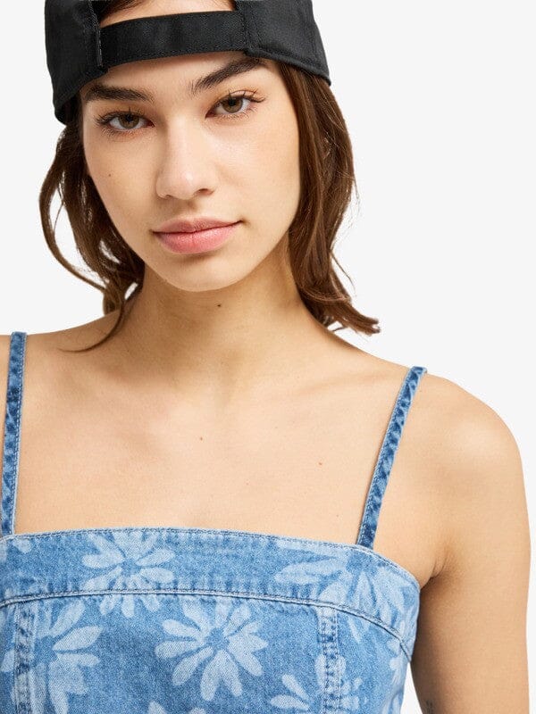 Dreamy Daze Denim Dress - Surf Wash Women's Dress Roxy