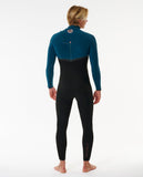 E Bomb 3/2mm Zip Free - Blue/Green (2024) Wetsuits Rip Curl 