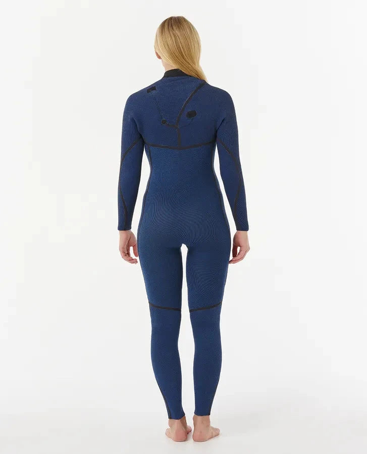 E-Bomb 5/3mm Zip Free - Grey/Blue 2025 Women's wetsuits Rip Curl Women