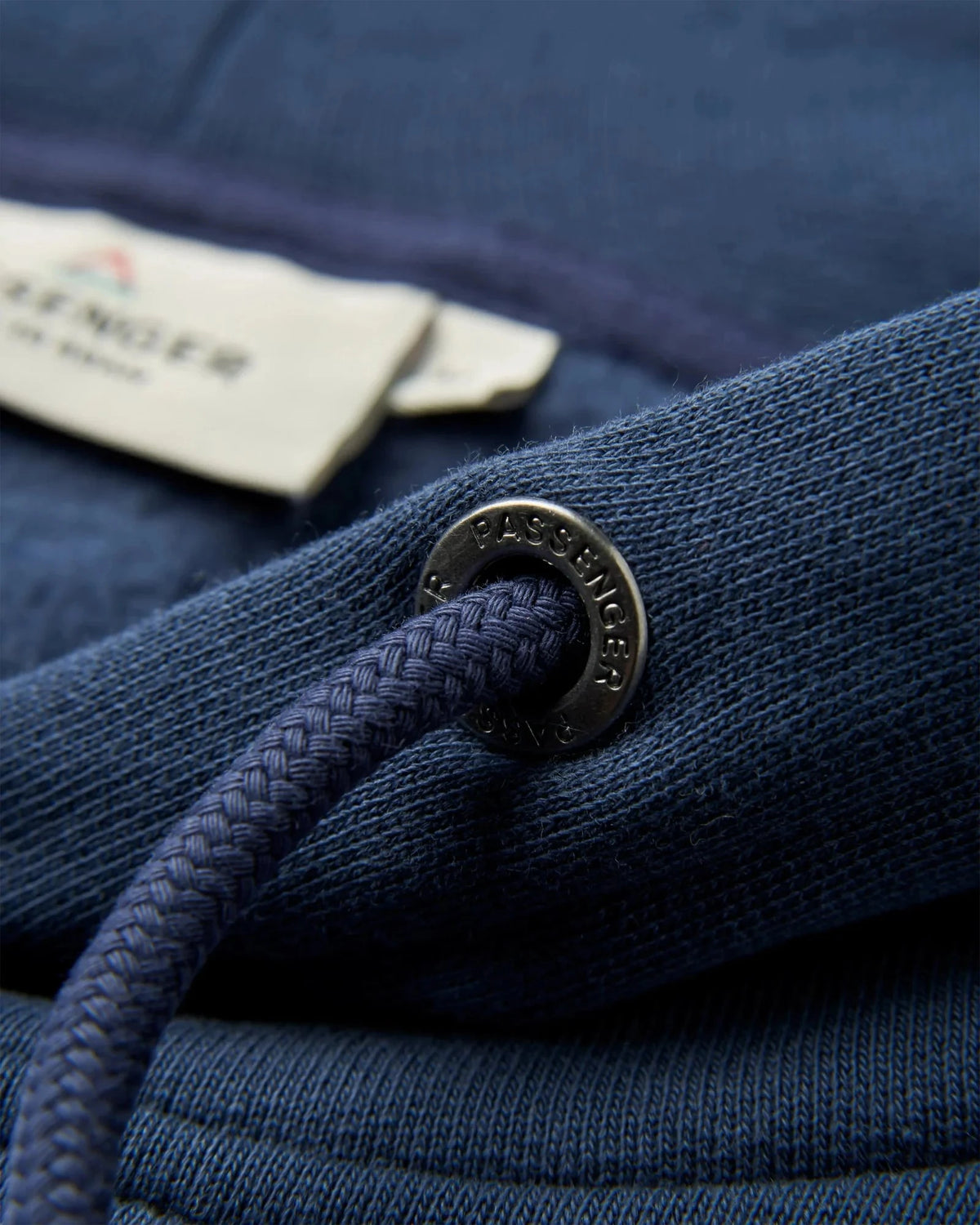 Escapism Regular Fit Hoodie - Rich Navy Men's Hoodies & Sweatshirts Passenger