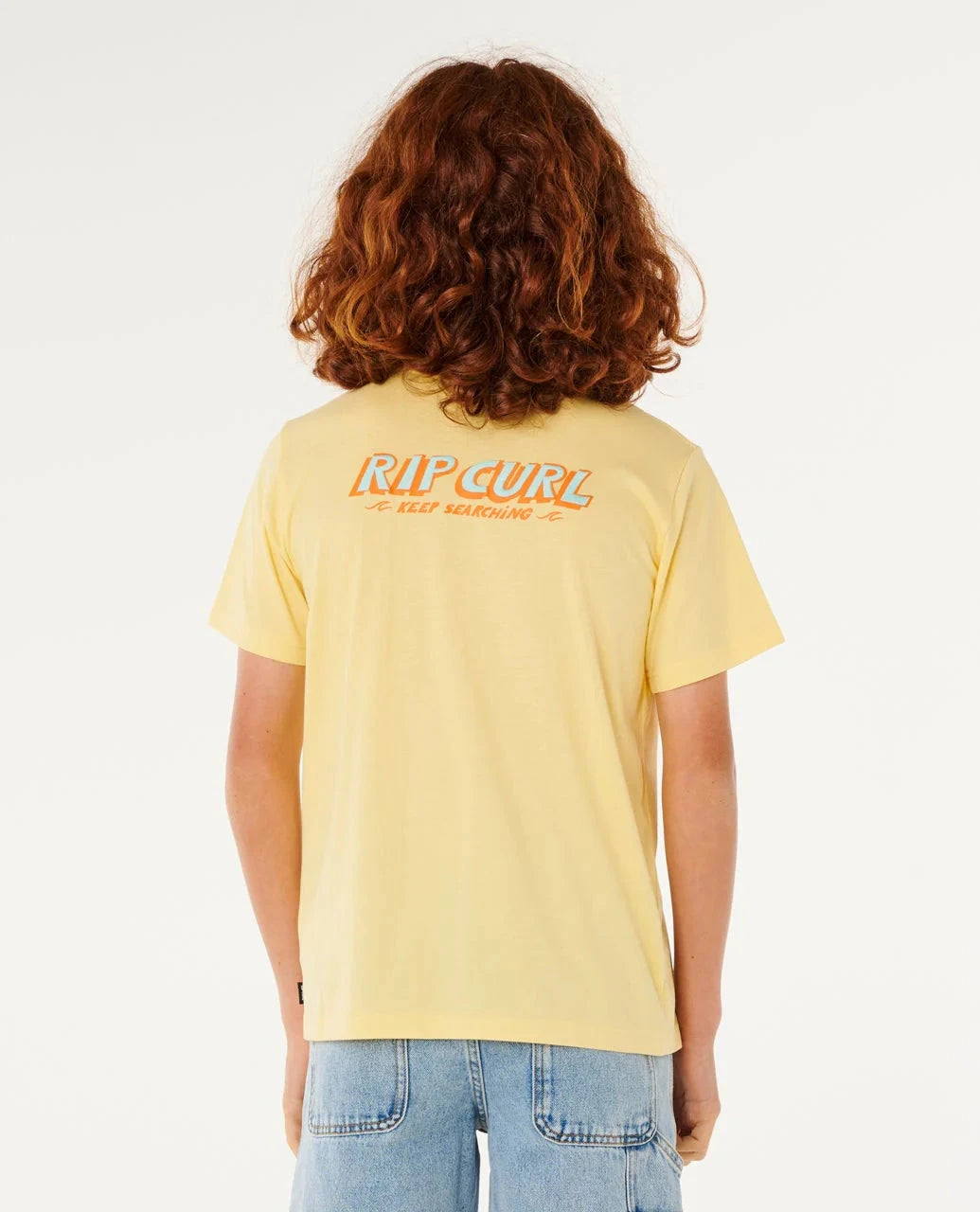Eternal Shred Logo Tee Boys - Sunlight Children's Tees Rip Curl