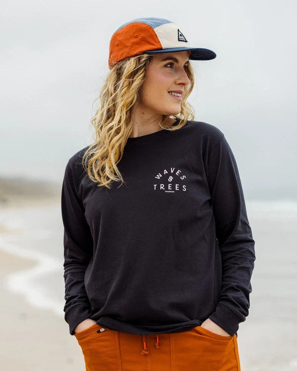 Penida Long Sleeve T-Shirt - Black