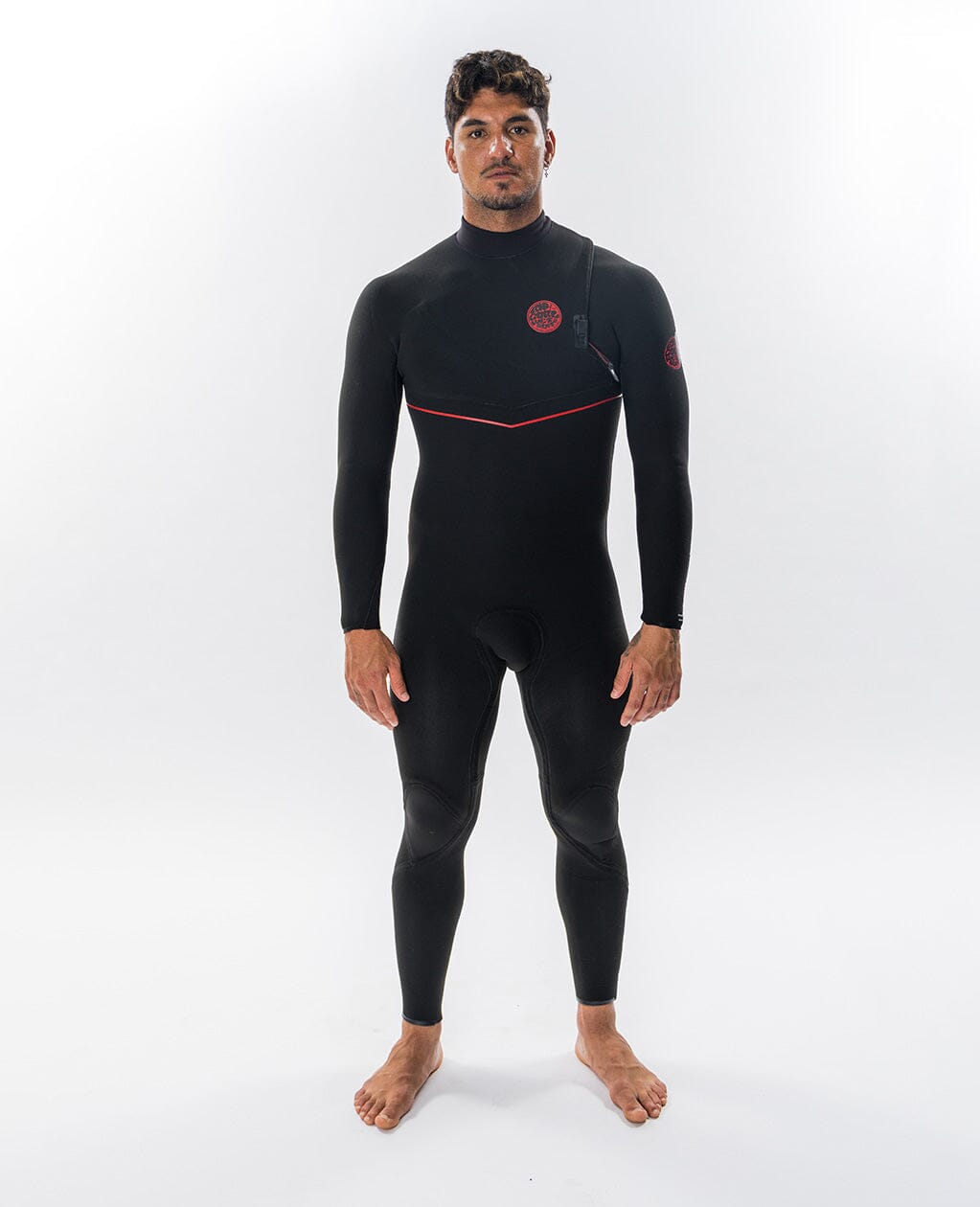 Flashbomb Fusion 3/2 Zip Free Wetsuit - Black Wetsuits Rip Curl M