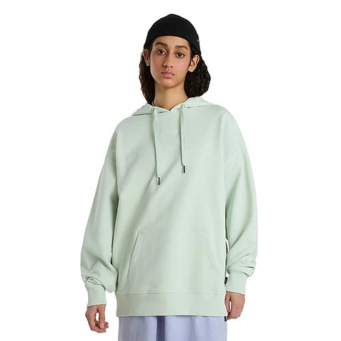 Flying V Pullover Hoodie - Pale Aqua Women's Hoodies & Sweatshirts Vans Womens 