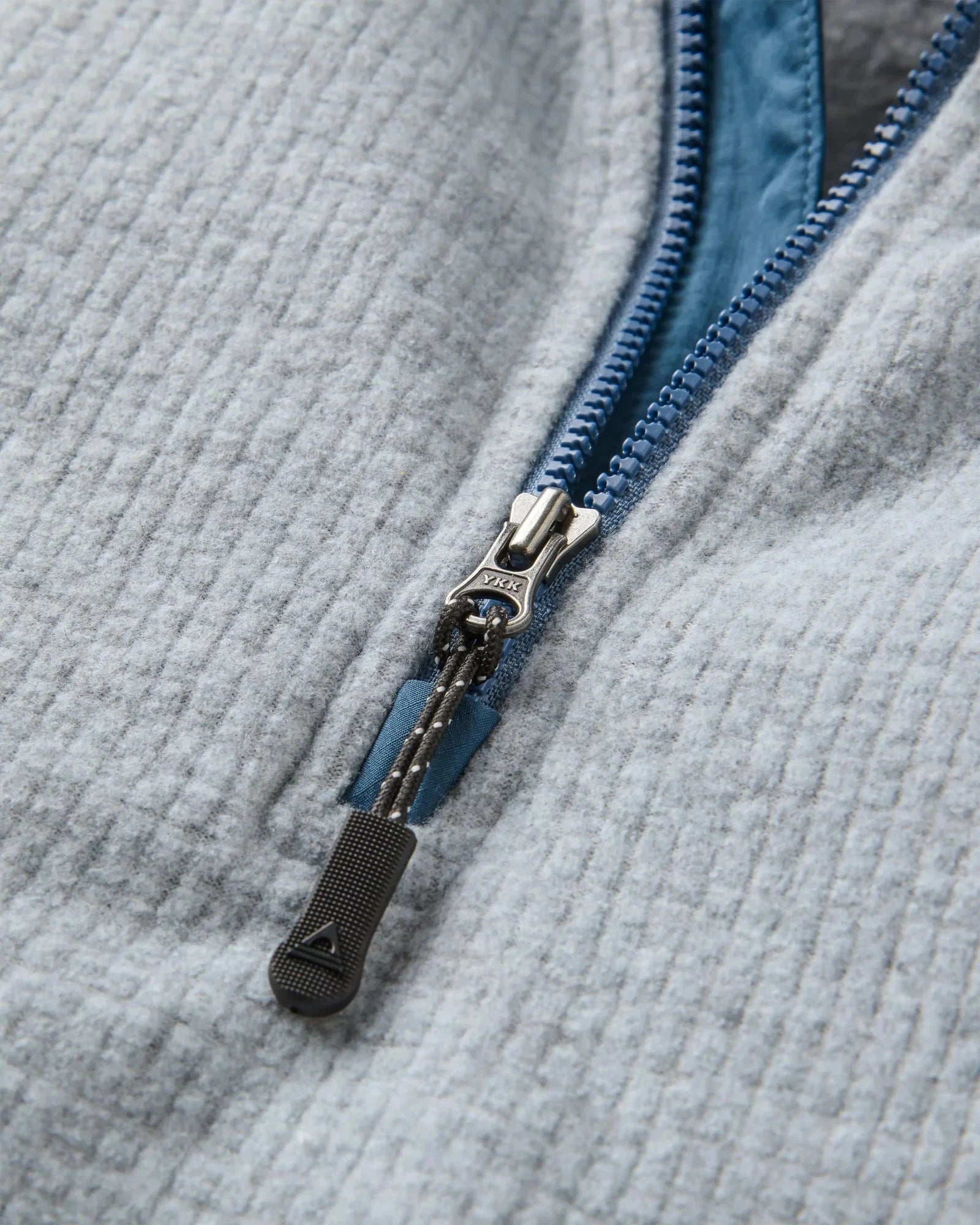 Forestscape Grid Fleece Hoodie - Grey Marle Men's Jackets Passenger