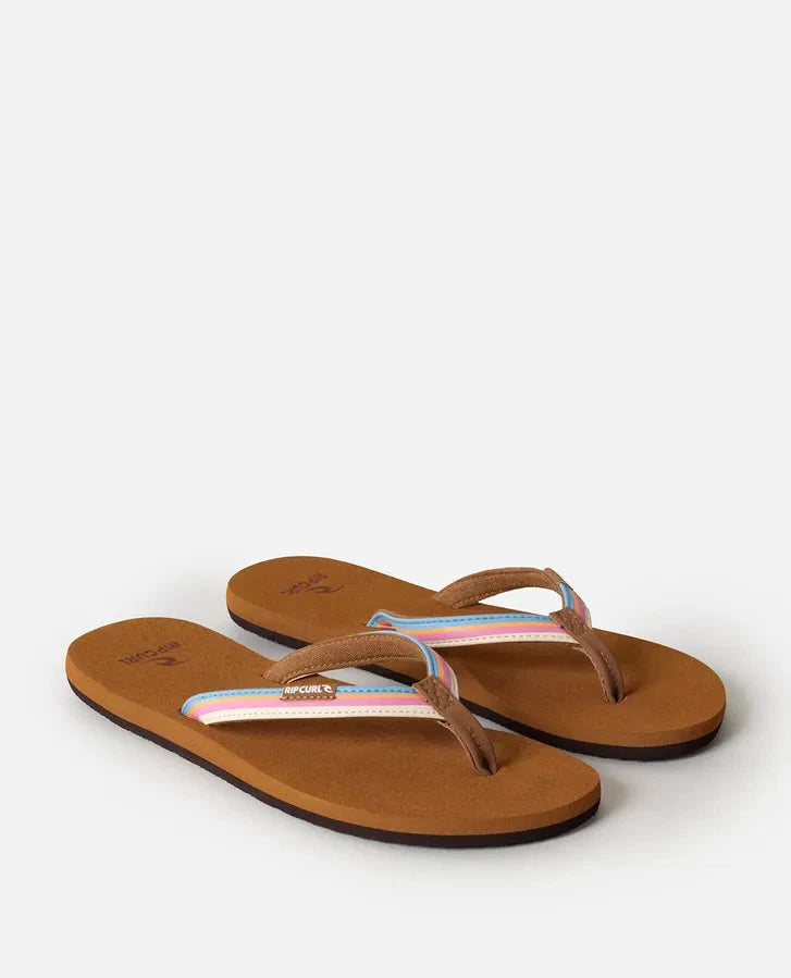 Freedom Bloom Open Toe - Blue Women's Flipflops,Shoes & Boots Rip Curl Women UK4