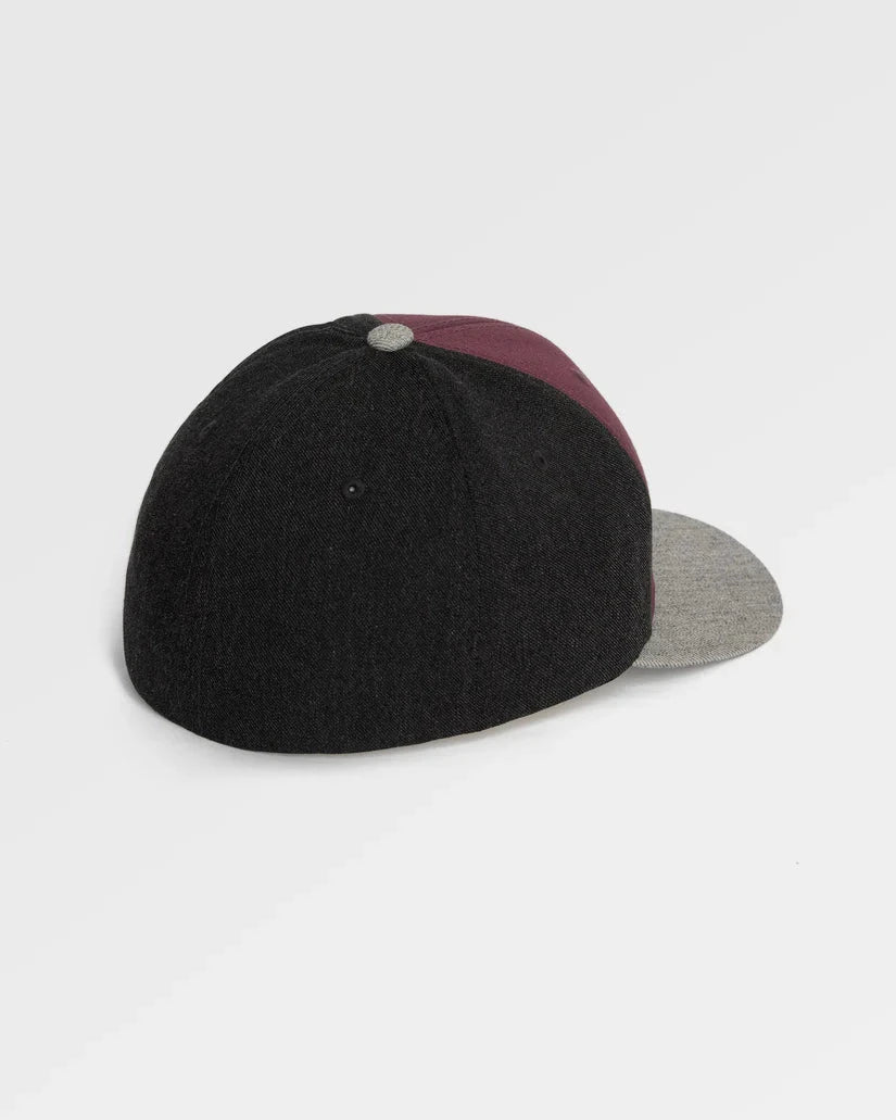 Full Stone Heather Flexfit Cap - Pistol Punch Men's Hats,Caps&Beanies Volcom
