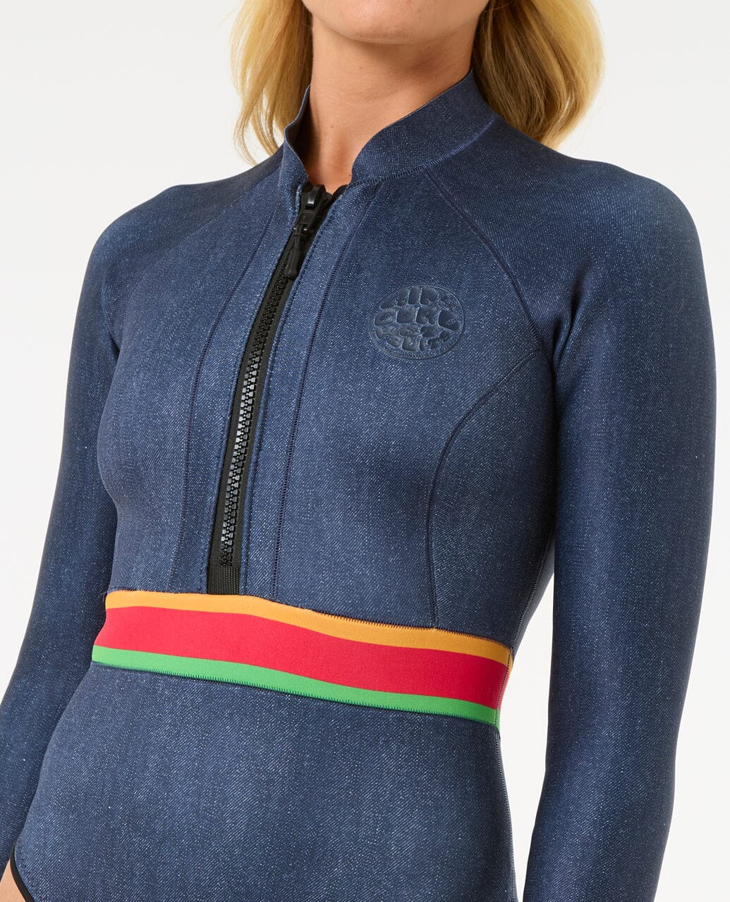 G-Bomb Long Sleeve 1.5mm Springsuit Victoria Vergara - Navy (2025) Women's wetsuits Rip Curl Women