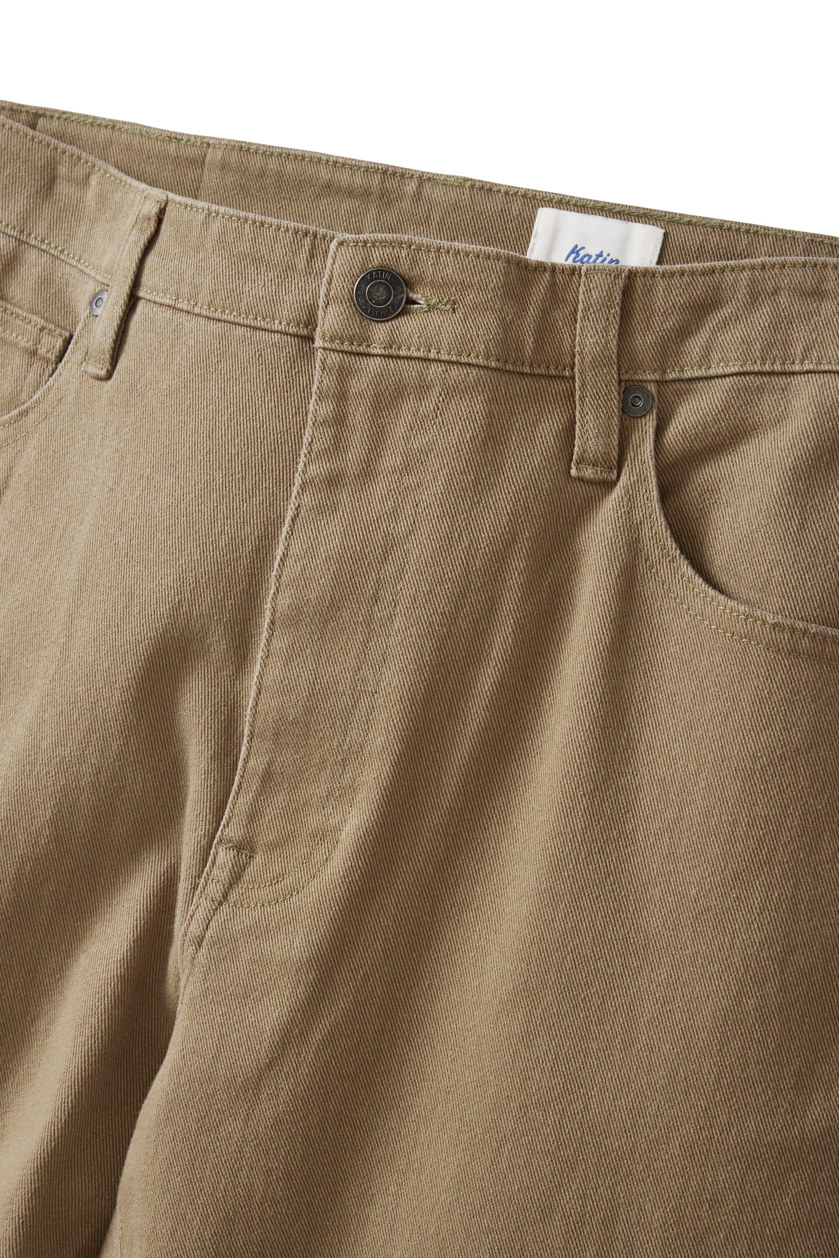GEORGE 64 RELAXED BULL DENIM - Green Men's Jeans & Trousers Katin