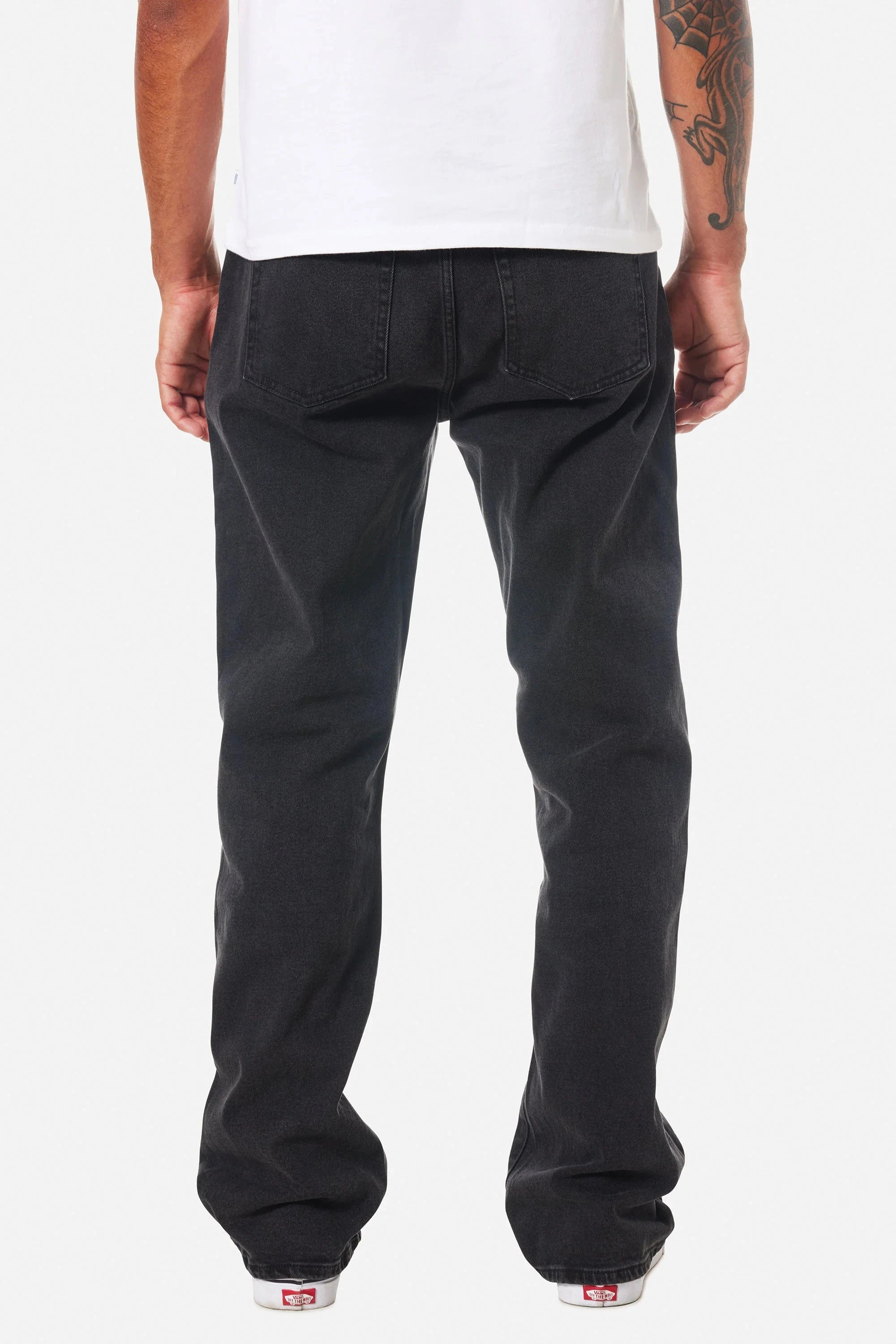GEORGE 64 RELAXED - Washed Black Men's Jeans & Trousers Katin