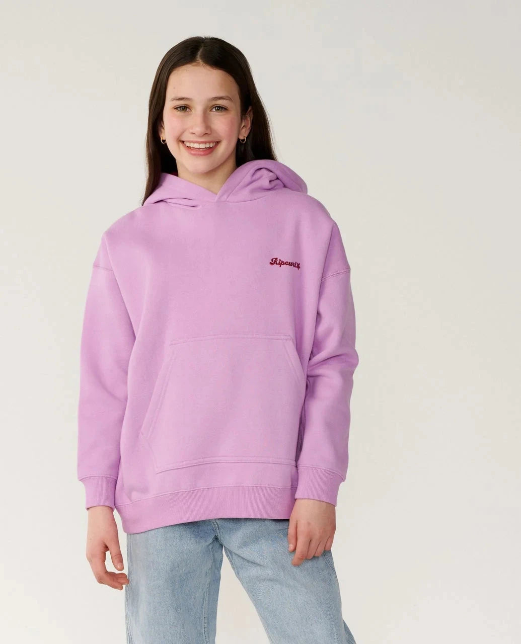 Girls Sunkissed Search Hood - Lilac Children's Hoodies Rip Curl 8