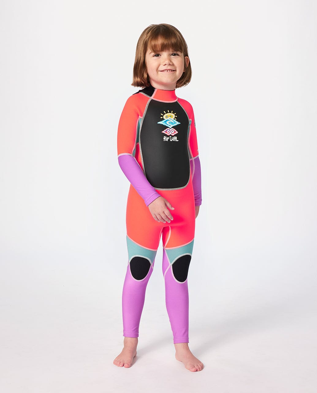 Groms Omega Easy On/Off - Hot Pink Children's Wetsuits Rip Curl 2