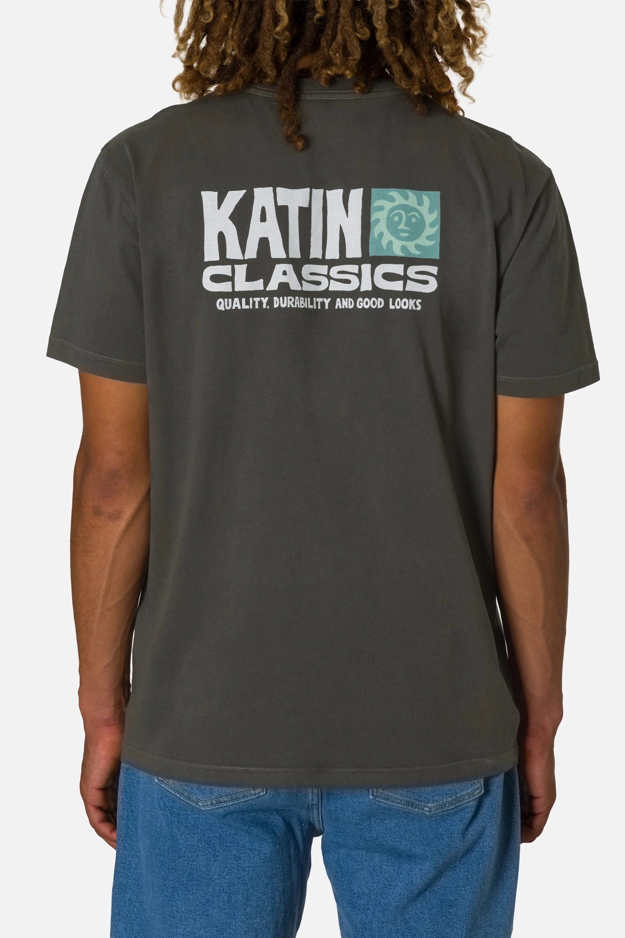 Helios Tee - Lead Men's T-Shirts & Vests Katin S