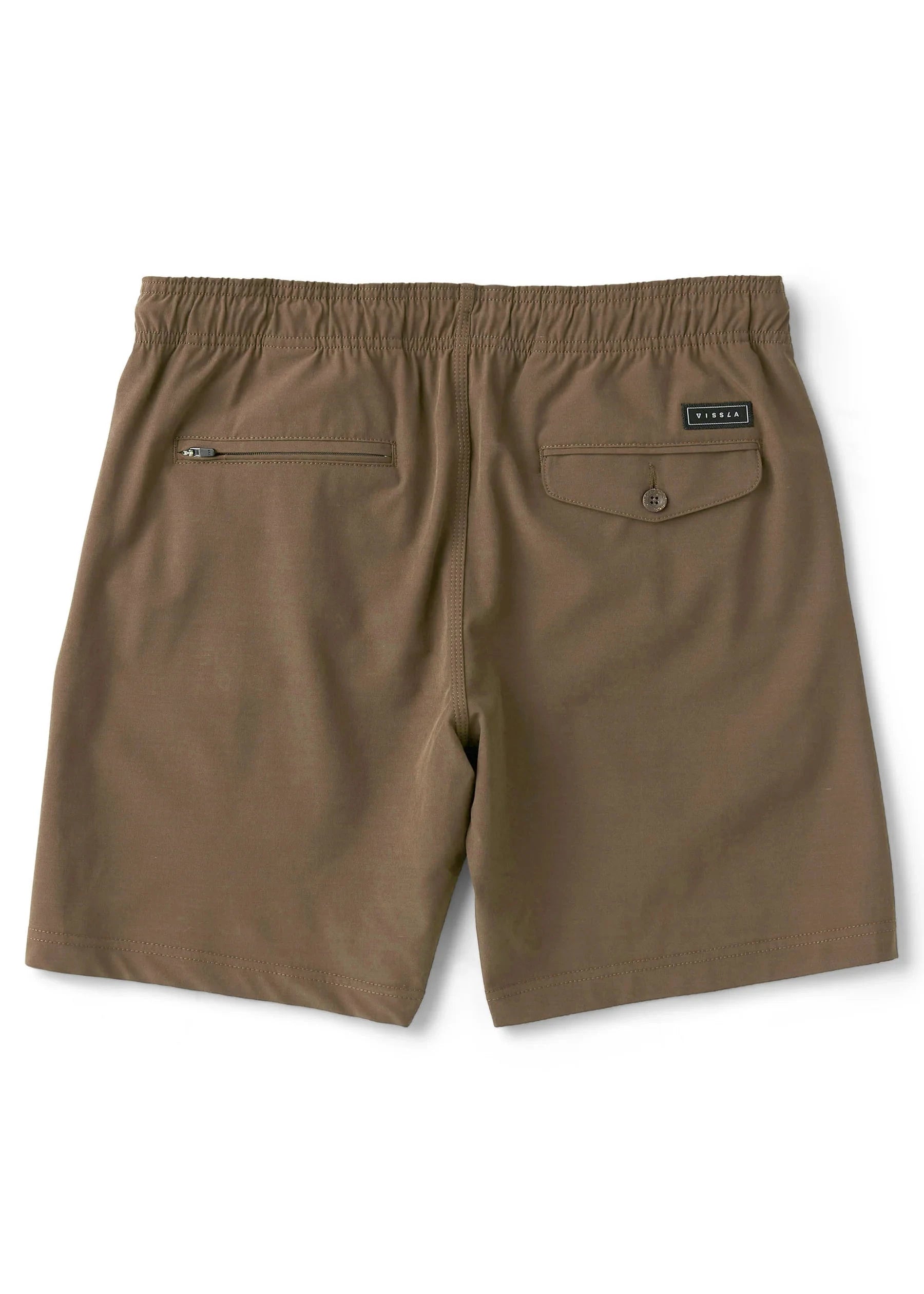 Hemp No See Ums Eco 18" Elastic Hybrid Walkshort - Rubber Men's Shorts & Boardshorts Vissla