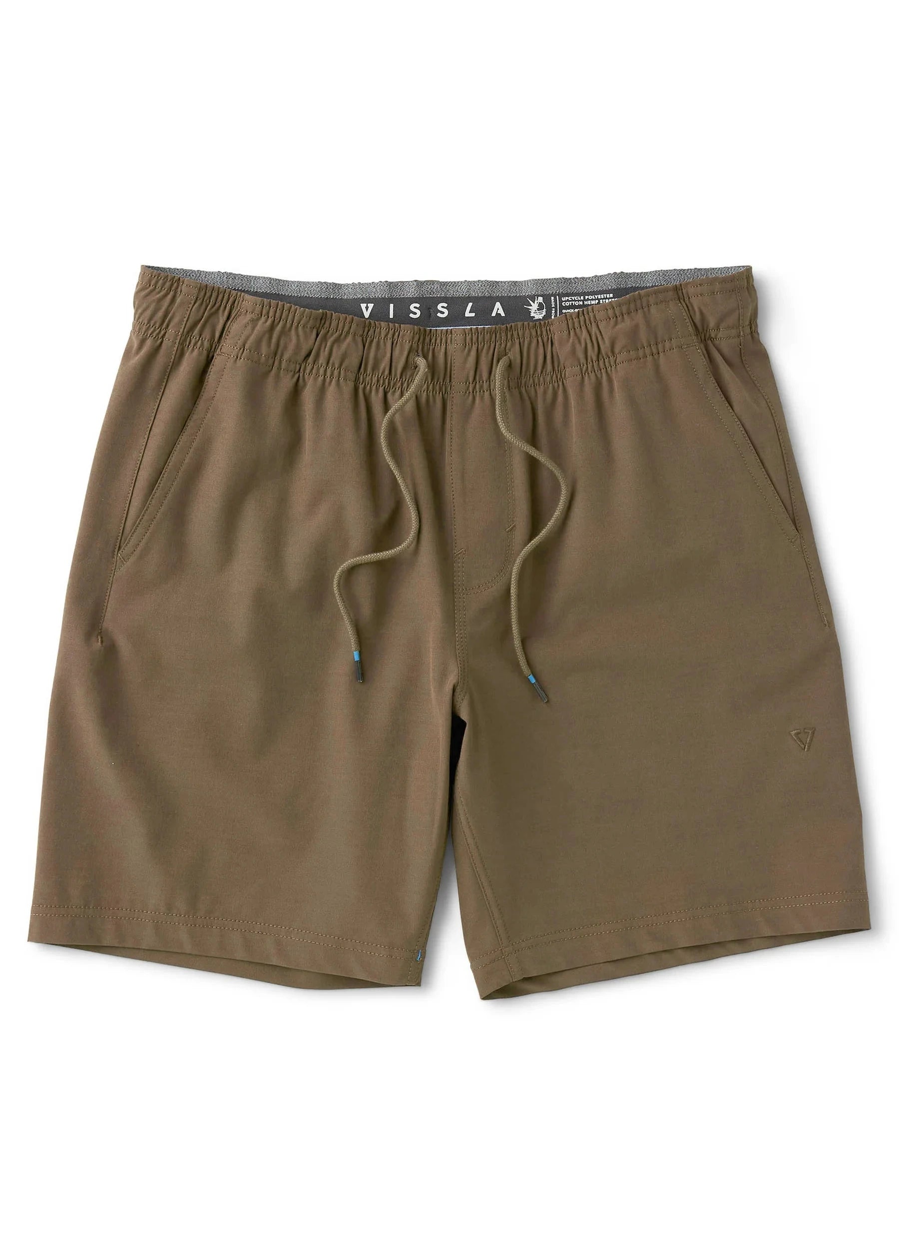 Hemp No See Ums Eco 18" Elastic Hybrid Walkshort - Rubber Men's Shorts & Boardshorts Vissla S