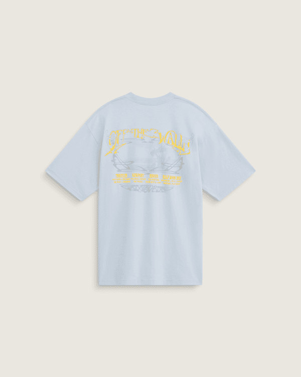 Jetty Sets Tee - Soft Slate Men's T-Shirts & Vests Vans