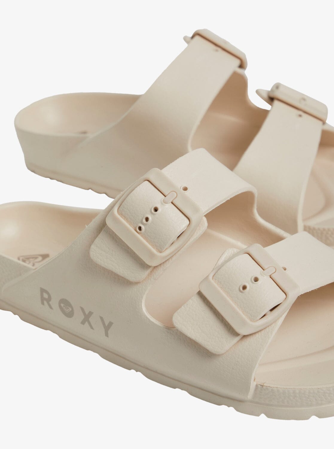 Katie Sliders - Taupe Women's Flipflops,Shoes & Boots Roxy