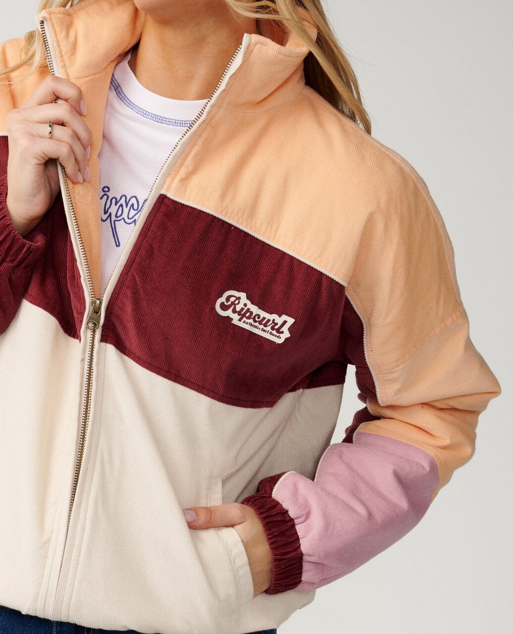 Keepsakes Cord Jacket - Bone Women's Jackets Rip Curl Women