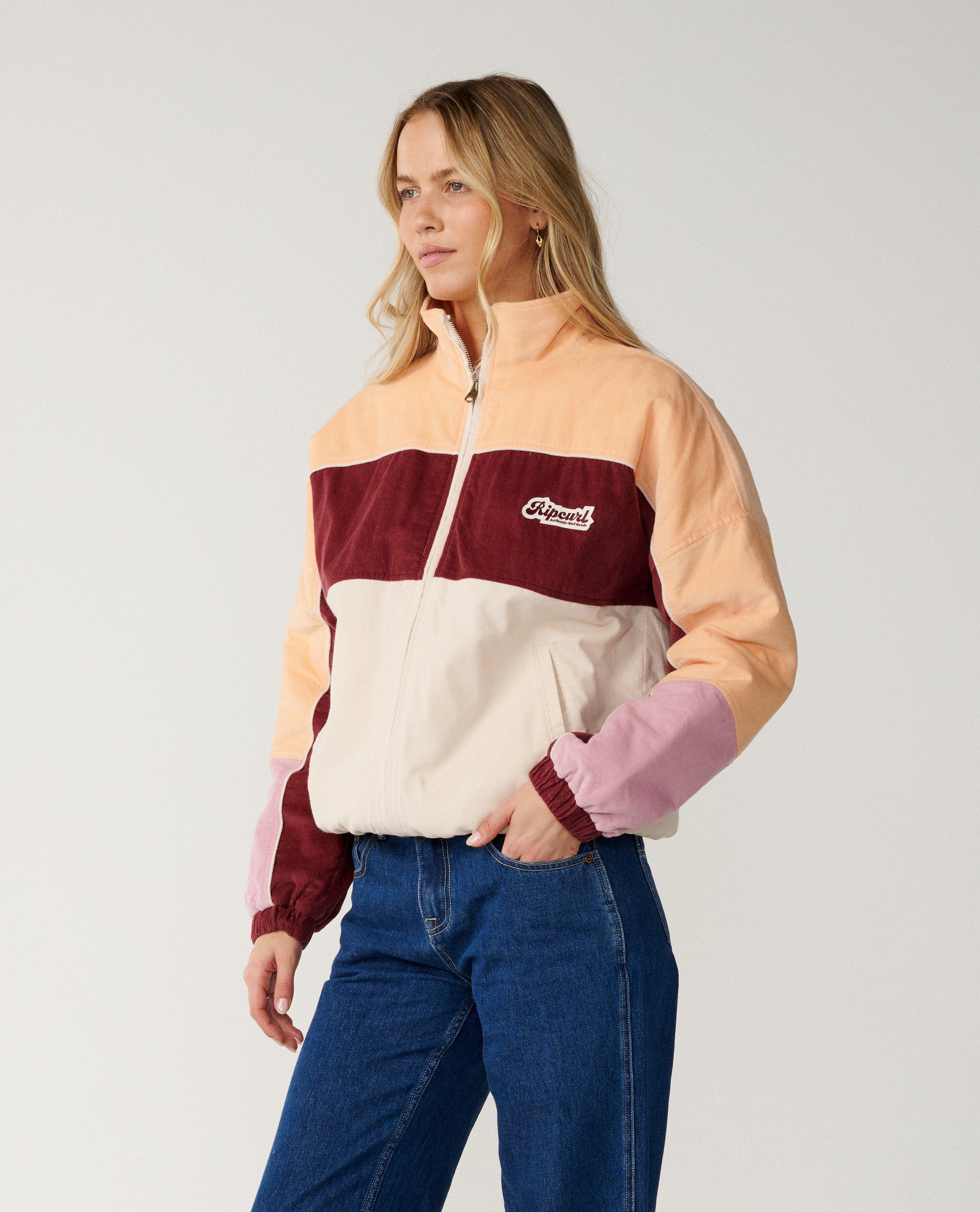 Keepsakes Cord Jacket - Bone Women's Jackets Rip Curl Women
