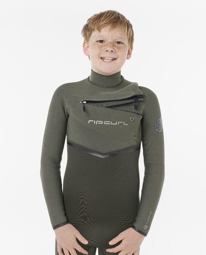 Kid's Flashbomb Pro 4/3mm - Deep Cactus Children's Wetsuits Rip Curl