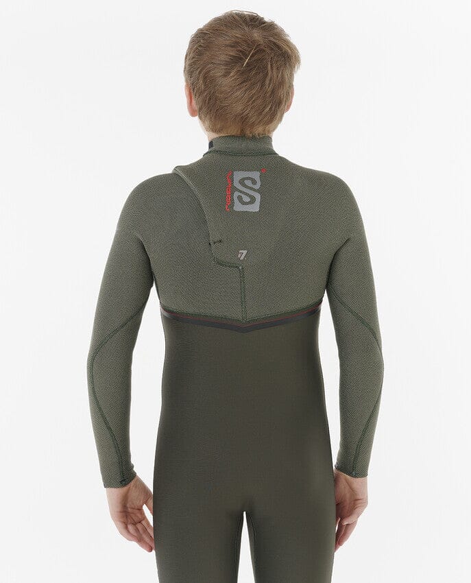 Kid's Flashbomb Pro 4/3mm - Deep Cactus Children's Wetsuits Rip Curl