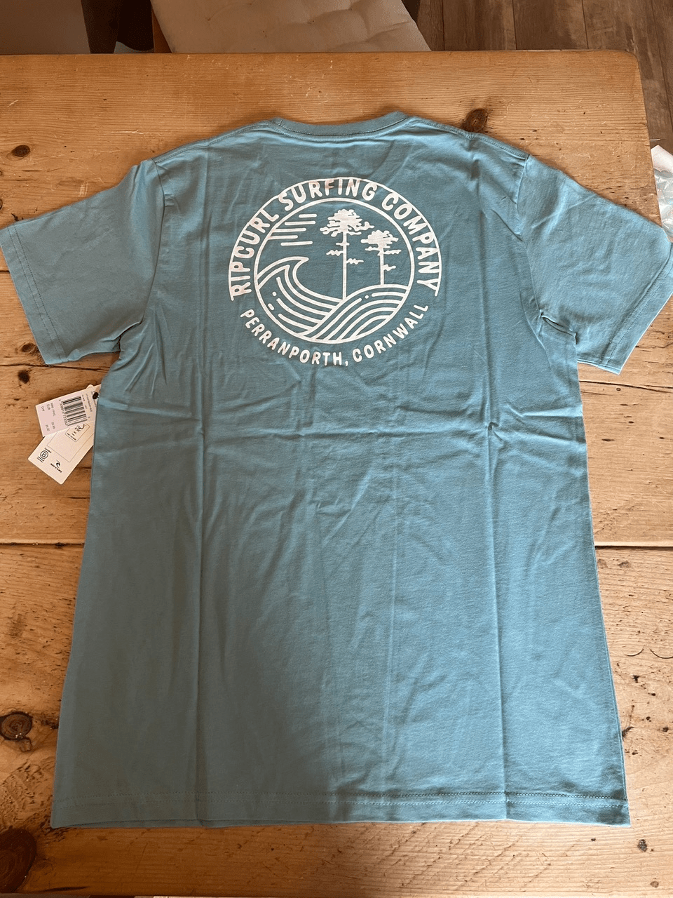 Land and Sea Men's Perranporth Destee - Dusty Blue Men's T-Shirts & Vests Rip Curl