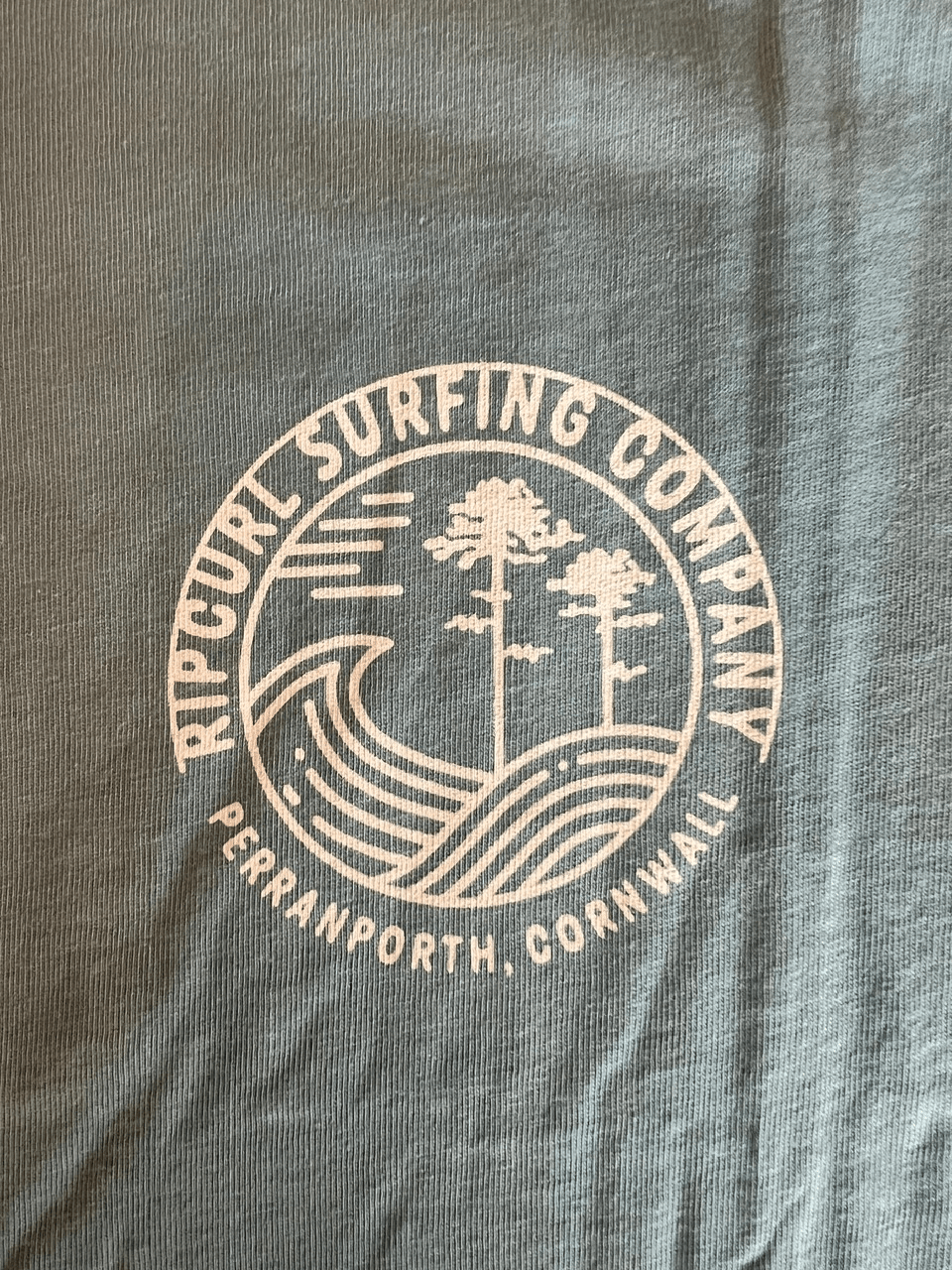 Land and Sea Men's Perranporth Destee - Dusty Blue Men's T-Shirts & Vests Rip Curl S