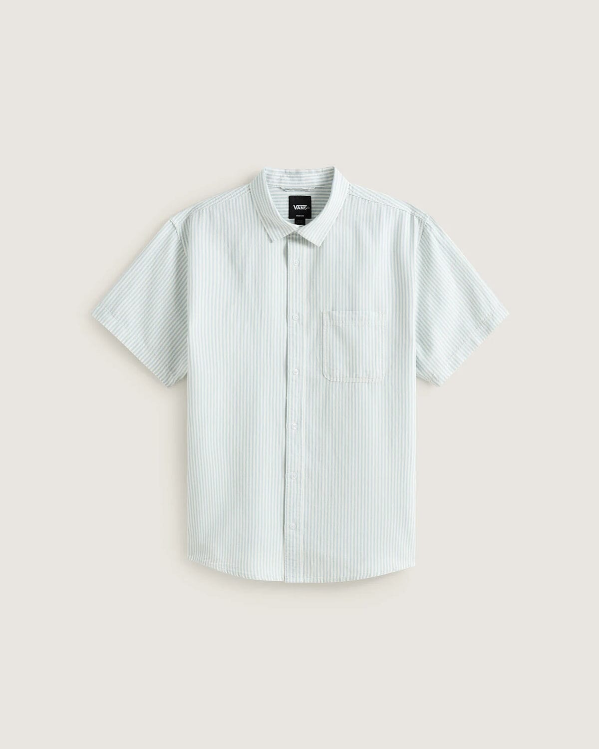 Lawson Stripe Shirt - Dawn Mist/Marshmallow Men's Shirts & Polos Vans
