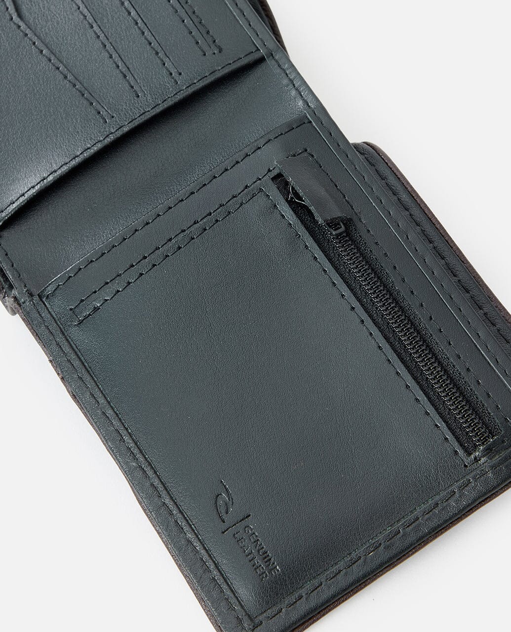 Layered RFID 2 In 1 Wallet - Black Wallets Rip Curl