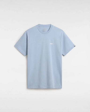 Left Chest Logo Tee - Dusty Blue Men's T-Shirts & Vests Vans S 