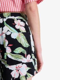Lekeito Bay Printed Shorts - Anthracite Spring Charming Women's Shorts & Boardshorts Roxy