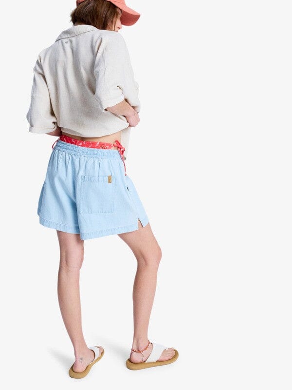 Lekeito Break Mid Denim Short Women's Shorts & Boardshorts Roxy