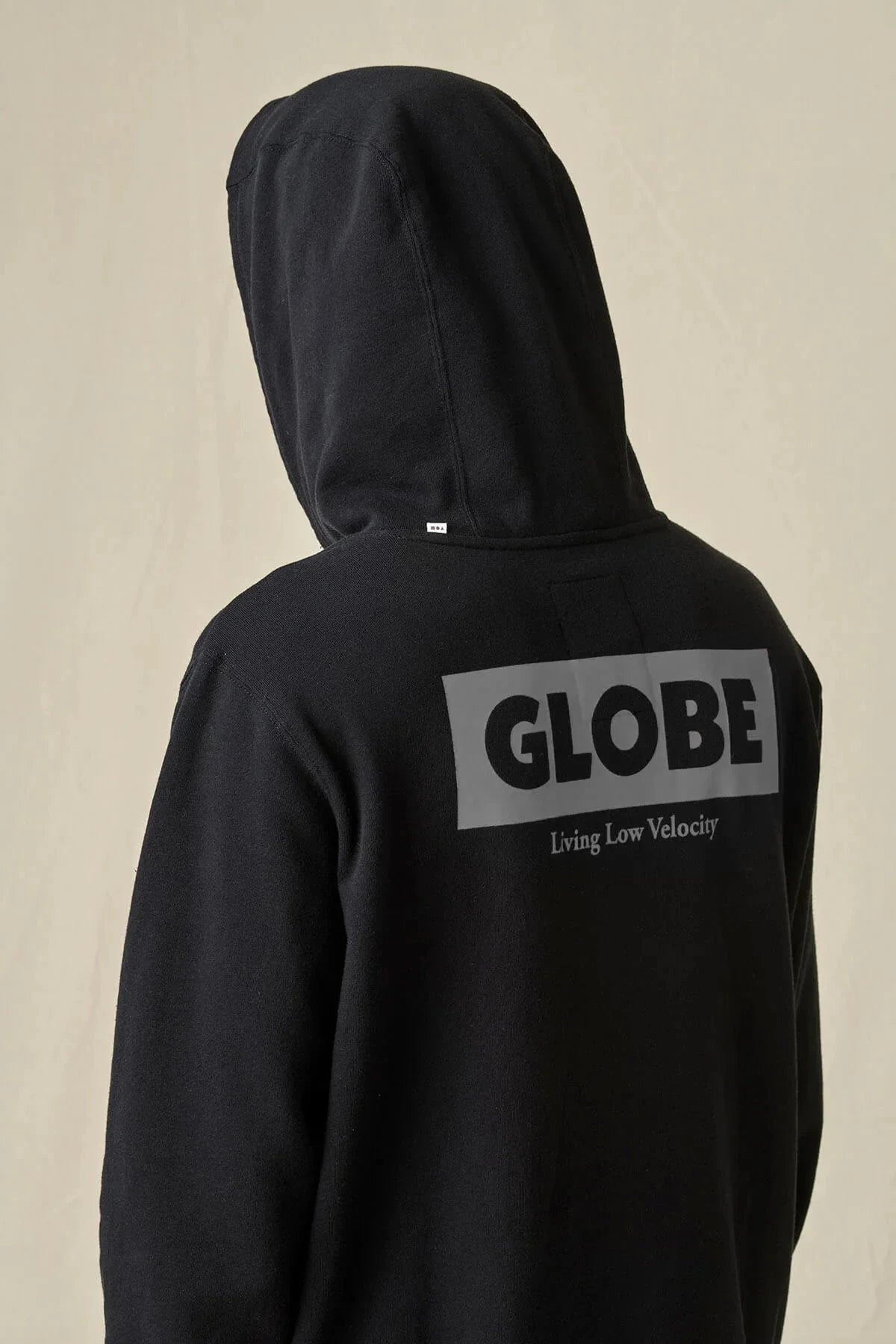 Living Low Velocity Hoodie - Black Men's Hoodies & Sweatshirts Globe