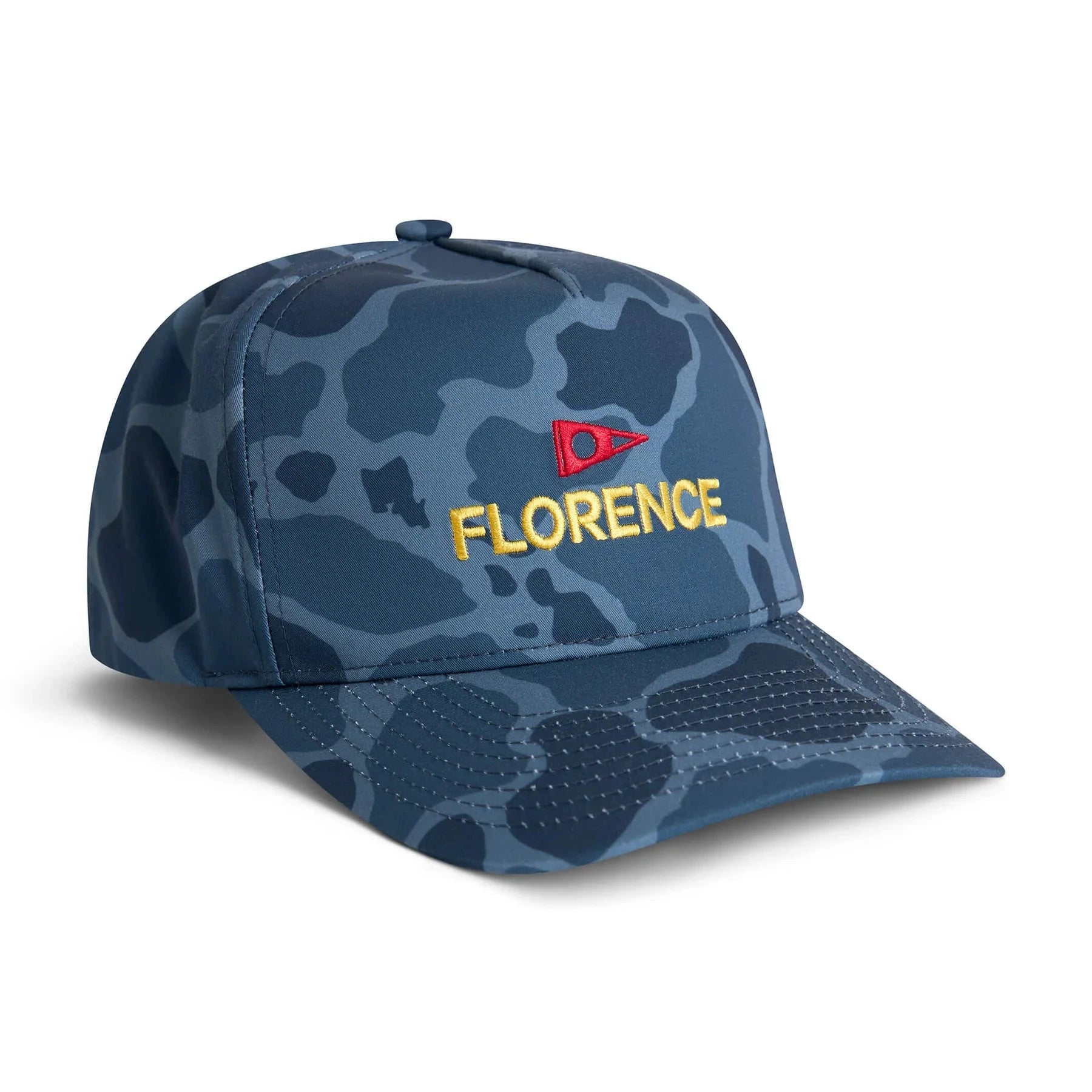 Logo Structured Twill Hat - Maritime Camo Men's Hats,Caps&Beanies Florence Marine X