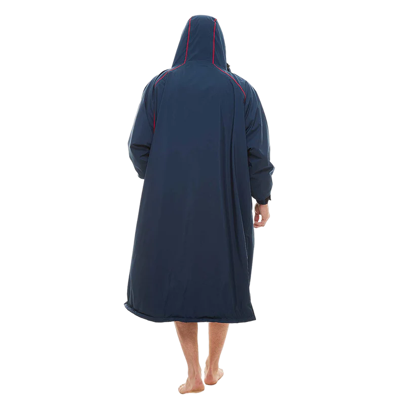 Long Sleeve Pro Change Robe Evo - Navy Changing Robes Red