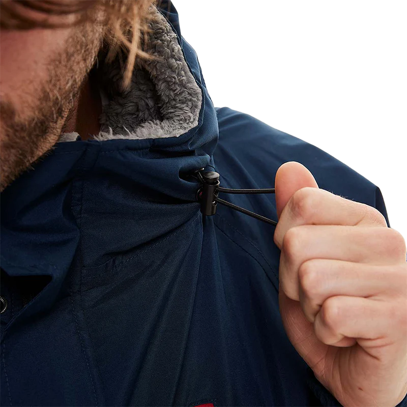 Long Sleeve Pro Change Robe Evo - Navy Changing Robes Red