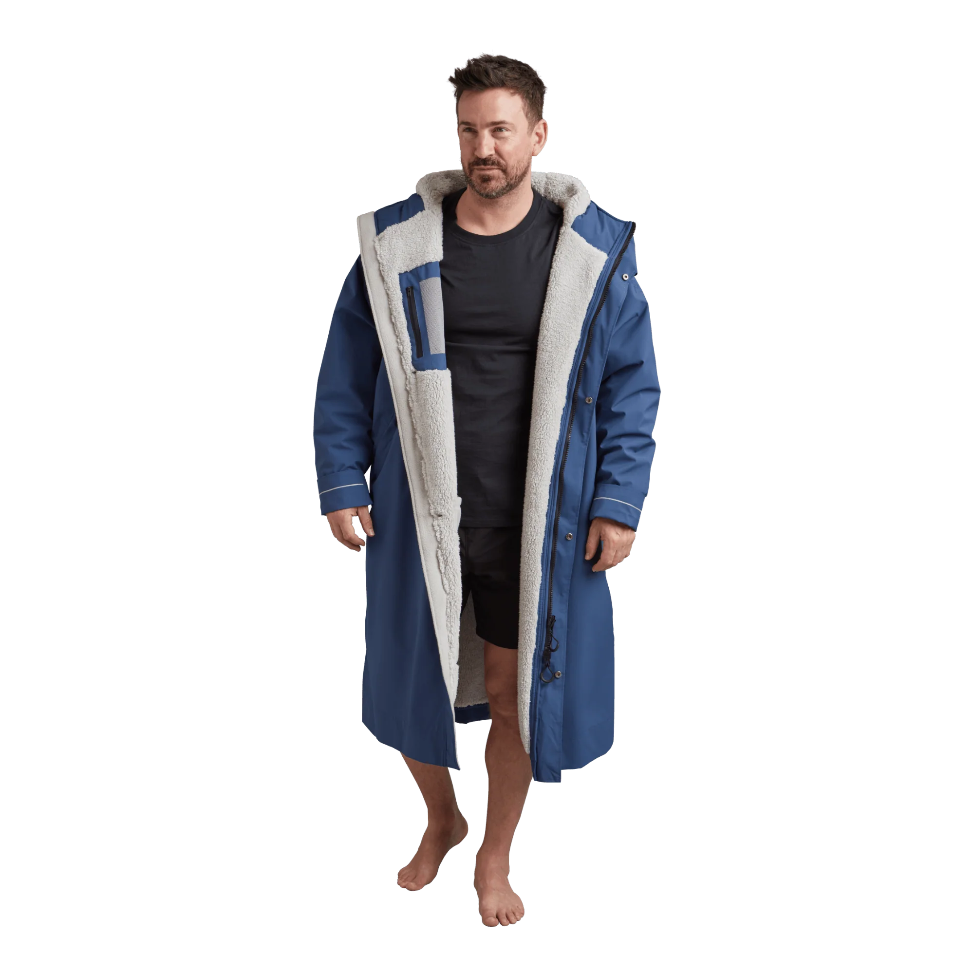 LONG SLEEVE WATERPROOF DRY CHANGING ROBE ALTER EVO - ADMIRAL BLUE Changing Robes Red