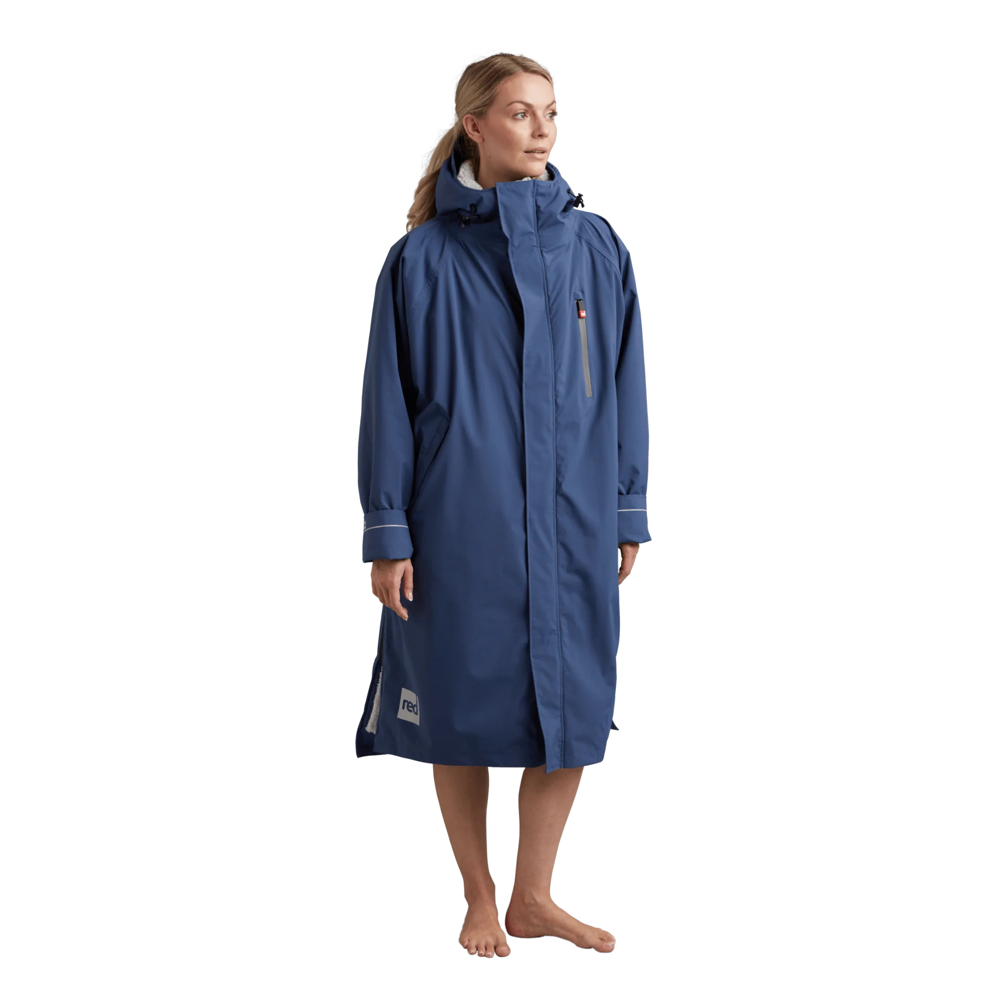LONG SLEEVE WATERPROOF DRY CHANGING ROBE ALTER EVO - ADMIRAL BLUE Changing Robes Red