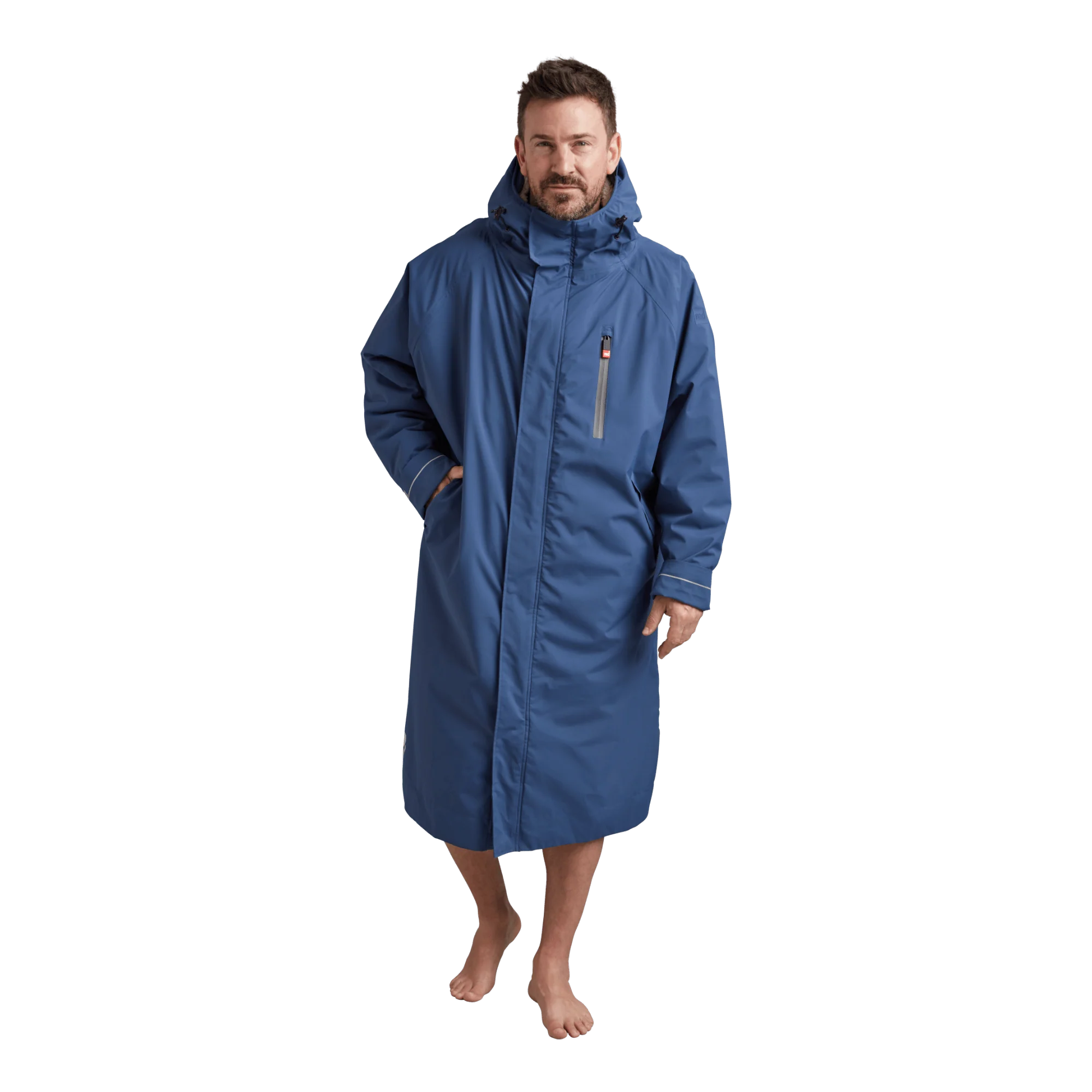 LONG SLEEVE WATERPROOF DRY CHANGING ROBE ALTER EVO - ADMIRAL BLUE Changing Robes Red Small (5'0"-5'3")