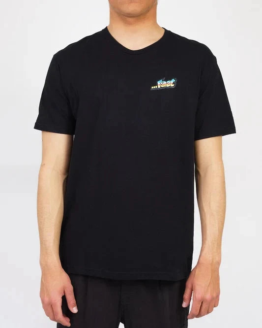 Lost Chrome Tee - Black Men's T-Shirts & Vests Lost
