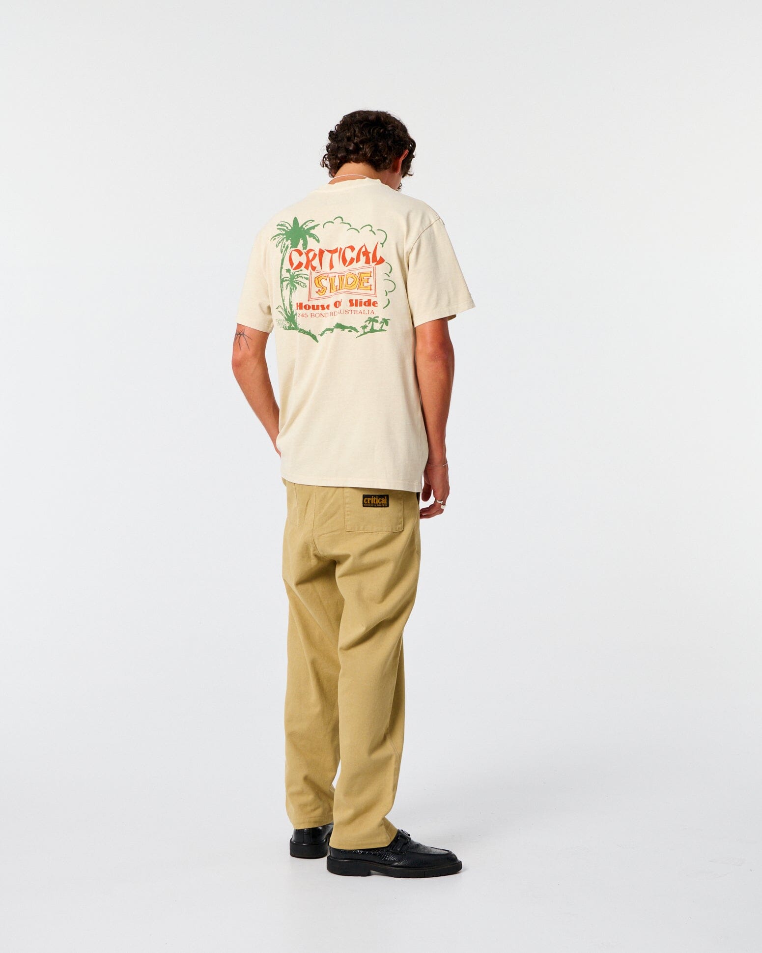 Matchbox Tee - Ecru Men's T-Shirts & Vests TCSS