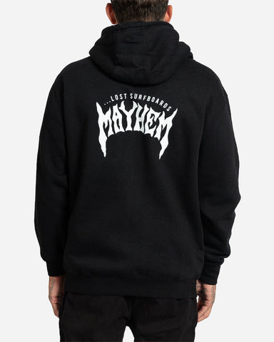 Mayhem Designs Heavy Hoodie - Black Men's Hoodies & Sweatshirts Lost S 