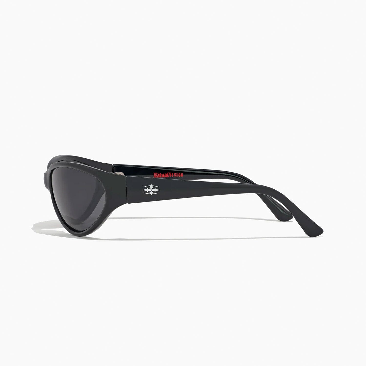 Morphine - Polished Black/Black Polarized Sunglasses Ritual Vision