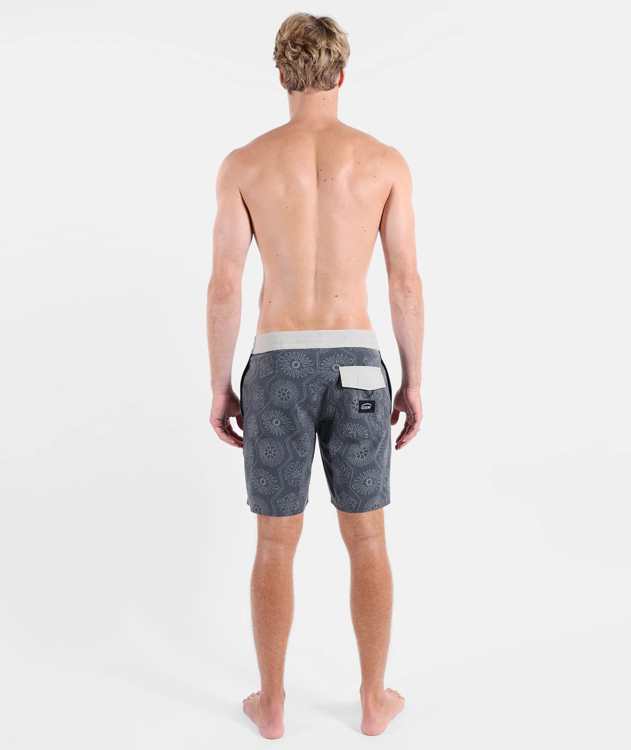 Motel Boardshorts - Black Men's Shorts & Boardshorts Oxbow